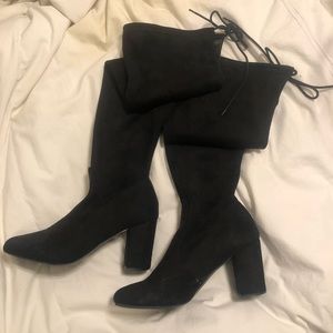 Chinese Laundry Over The Knee Heeled Boots